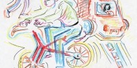 Stanford students -- and students at campuses across the country -- have a variety of transportation options to get around, some more common than others. (ERIC KOFMAN/The Stanford Daily)