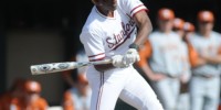 Sophomore first baseman Brian Ragira has been one of the few bright spots for the Cardinal lineup recently. He is riding a seven-game hit streak even through the difficulties of the squad, which has lost four of its last five games, all of them against conference foes. (MEHMET INONU/The Stanford Daily)
