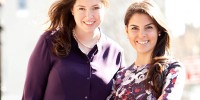 Amanda Pouchot and Caroline Ghosn founded the Levo League, an organization that provides young women entering the business world with a support system in the workplace. (Courtesy of Elizabeth Lippman)