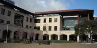 The Jerry Yang and Akiko Yamazaki Environment and Energy Building (Y2E2) in the Science and Engineering Quad will have a new neighbor by the summer of 2014. The new building will house the Department of Bioengineering. (Stanford Daily File Photo)