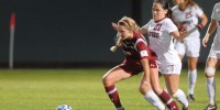 Stanford dropped a tough 1-0 match to North Carolina in the College Cup. (Sam Girvin/The Stanford Daily)