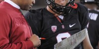 Football head coach David Shaw (SIMON WARBY/The Stanford Daily)