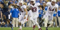 Running back Stepfan Taylor (#33)