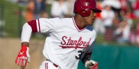 Junior rightfielder Austin Wilson was one of four Cardinal players named to Louisville Slugger Preseason All-America teams last Friday. (CASEY VALENTINE/StanfordPhoto.com)