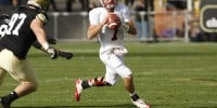 Junior quarterback Brett Nottingham plans to transfer and will not join Stanford at the Rose Bowl next month, a university spokesperson confirmed Saturday. (JAMIE SCHWABEROW/ISI Photos)