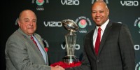 Stanford head coach David Shaw (right) (DON FERIA/isiphotos.com
