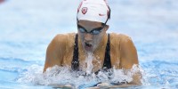 Stanford junior Maya DiRado placed fifth in both the 200 and 400 IM at the FINA Short Course World Championships in Istanbul. Her week included the best breaststroke split of the 200 (31.36) and a second-place performance through the first two legs of the 400. (HECTOR GARCIA-MOLINA/StanfordPhoto.com)