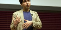 Salman Khan left his job as a hedge fund analyst to dedicate his time to the now immensely successful Khan Academy. (ROGER CHEN/The Stanford Daily)
