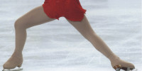 Rachael Flatt, Stanford sophomore, participates in a national event. While not on the competitive figure skating circuit, Flatt works towards her undergraduate degree. (Courtesy of Leah Adams)