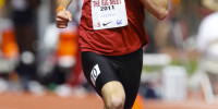 Stanford junior Michael Atchoo broke the school and conference record for the indoor mile by turning in a 3:57.14 to lead a 1-2 sweep in the event with teammate Tyler Stutzman.