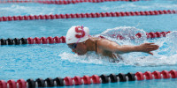 Junior Kristie Chen and the Cardinal will look to hold off No. 7 Cal in one of its toughest duals of the season. (LARRY GE/The Stanford Daily)