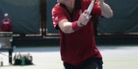 Men's Tennis vs Fresno State. John Morrissey