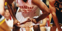 Former Stanford star Jason Collins came out publicly today in a landmark announcement for gay athletes in professional sports (Photo courtesy of Stanford Athletics).