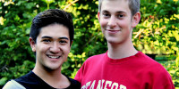 Jason Galisatus '15, BAYS executive director, and Nicholas Spears '15, deputy executive director. Courtesy of Jason Galisatus