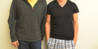 Ashton and Gallagher: Dan Ashton and Billy Gallagher. (The Stanford Daily/MADDY SIDES)