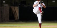Senior pitcher Garrett Hughes (above)