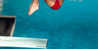 Sophomore Kristian Ipsen (above), who won a bronze medal at the 2012 Olympics in London, qualified for the 2013 FINA World Championships in the 1-meter on Wednesday. (DAVID ELKINSON/StanfordPhoto.com)
