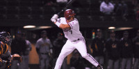 Stanford sophomore third baseman Alex Blandino hit two sacrifice flies but his two RBI were not enough to take his team past San Francisco on campus last night. (Stanford Daily File Photo)