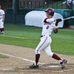 Junior shortstop Lonnie Kauppila (8)